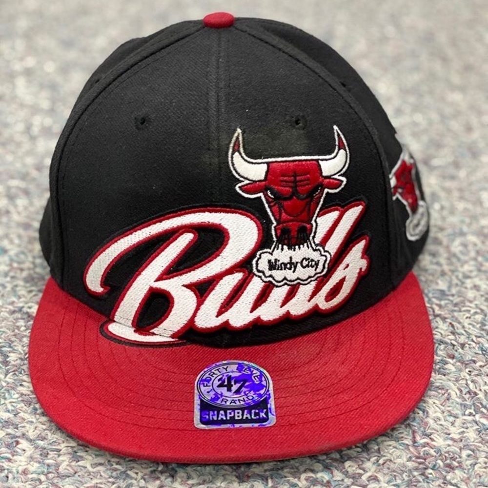 NBA Chicago Bulls Snapback Hat The Windy City